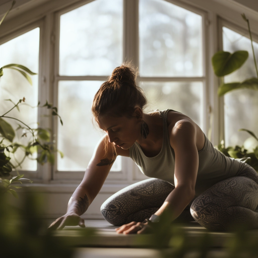 Sesiune de yoga